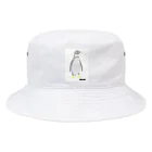 ためしにのモジデペンギン Bucket Hat