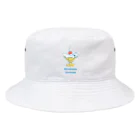 レトロサウナのしろくまアイス Bucket Hat