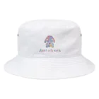 pipippuのキスうさぎ（カラフル) Bucket Hat