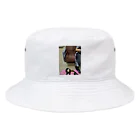 mydaringistabbycat  ダーリンはとらねこ　のatmos Bucket Hat