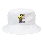 DREAMERの雑貨屋さんのROCK REGGAE POP BOSSA Bucket Hat