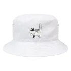 dahlia shop SUZURIのコロン (正面のみ) Bucket Hat