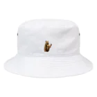 nennekozouのよく食べるおおきいねこ Bucket Hat