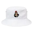 折羽ル子の亜米利加人 Bucket Hat