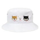 トラポ商店のペロシバ　ミックス Bucket Hat