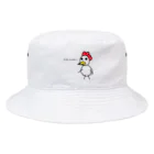 cardboardartzのニワトリの林さん Bucket Hat