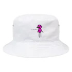 cardboardartzのモデルの民子 Bucket Hat