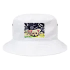 W.K.SのPOP!SMILE DOG Bucket Hat