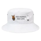 SHOP HAPPY HORSES（馬グッズ）のスピプーロゴ バケットハット