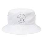 TaikiRacingClubShopのmarulogo【AMZ】kuro Bucket Hat