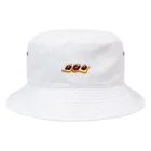 ぱくぱく村ふるさと納税のぱくぱく村名古屋町名物小倉トースチとドーナチ Bucket Hat