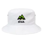 tired.の【オータム】キャンプ　by tired. Bucket Hat