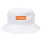 Antelope Sports ClubのAntelope BOX ロゴ バケットハット