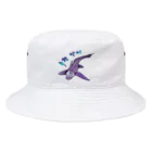 LalaHangeulのゴーストシャーク　ハングルバージョン Bucket Hat