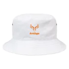 Antelope Sports ClubのAntelope ロゴ Bucket Hat