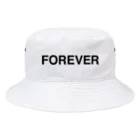 TOKYO LOGOSHOP 東京ロゴショップのFOREVER-フォーエバー- バケットハット