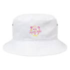 万福遐福商店の猫ちゃんロゴシリーズ Bucket Hat