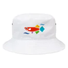 日本メダカ協会公式グッズショップのJMAロゴのみ Bucket Hat