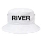 TOKYO LOGOSHOP 東京ロゴショップのRIVER-リバー- Bucket Hat