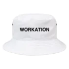 TOKYO LOGOSHOP 東京ロゴショップのWORKATION-ワーケーション- バケットハット