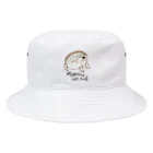 LalaHangeulのNamaqua rain frog(なまかふくらがえる) 英語バージョン Bucket Hat