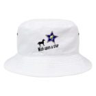 PY Kobo Yuko’ｓ Galleryの【開運祈願】星に願いを！ Wish upon a star! 午年生まれ守護梵字サク Bucket Hat