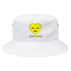 S2kun ハートくん SHOPのHeart-kunスマイル Bucket Hat