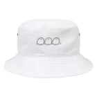 うらめしやのおばけさんびき。ぼうし Bucket Hat