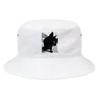 HFのHF 波止場の猫ちゃん フォトプリント Bucket Hat