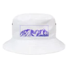 まつのき商店の槍穂高連峰　青ペン Bucket Hat