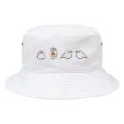 ほほらら工房 SUZURI支店のじゅうしまつ見取り図 Bucket Hat