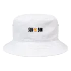 sun☀︎sonのサンサンあかちゃん(ロゴ) Bucket Hat