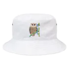 LalaHangeulのミミズクさん　ハングルデザイン Bucket Hat