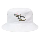 3DCGからのぉ～の4heli1 Bucket Hat