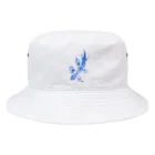 Libereateのアオミノウミウシ(カラー) Bucket Hat