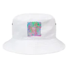 紙飛行士サトおばあちゃんのおためし Bucket Hat