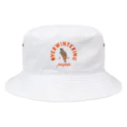 kitaooji shop SUZURI店の越冬蛹アメカジ Bucket Hat