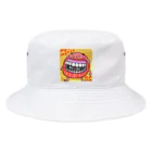 ポップヌードルの妖怪入れ歯だるま Bucket Hat