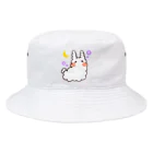 K.momokoのうさぎのうみうし(ウトウトver.) Bucket Hat