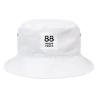 Craft macoro-βのHACHI HACHI Part2 88ロゴ入り Bucket Hat