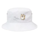 イラスト MONYAAT のCT08ol ぽめるはポメラニアンＡ Bucket Hat