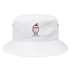 COSMICmagicalsの8bit♡ストロベリーシェイク Bucket Hat