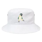 まめるりはことりのご機嫌なズグロシロハラインコのカイ君【まめるりはことり】 Bucket Hat