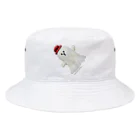 凸凹ショップのひまのかたまり ひま太郎 ひも犬の「いえーい！」 Bucket Hat