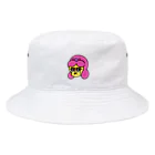 KOJI19 WORKSのなきなきピンクガール Bucket Hat