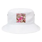 モノウサワールドの小さな世界の住人② Bucket Hat