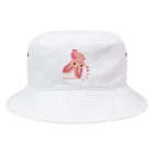 雁花工房（寄付アイテム販売中です）のウサギコウモリ Bucket Hat