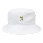 すなねことぽいんちょのオカメインコ　ポインチョ　あんよタッチ　 Bucket Hat