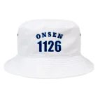 温泉グッズ@ブーさんとキリンの生活のONSEN 1126 Bucket Hat