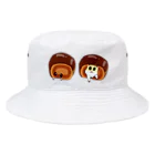 ハムぱん☆ハムロール＠直売店のハムショコラ（並びビフォー） Bucket Hat
